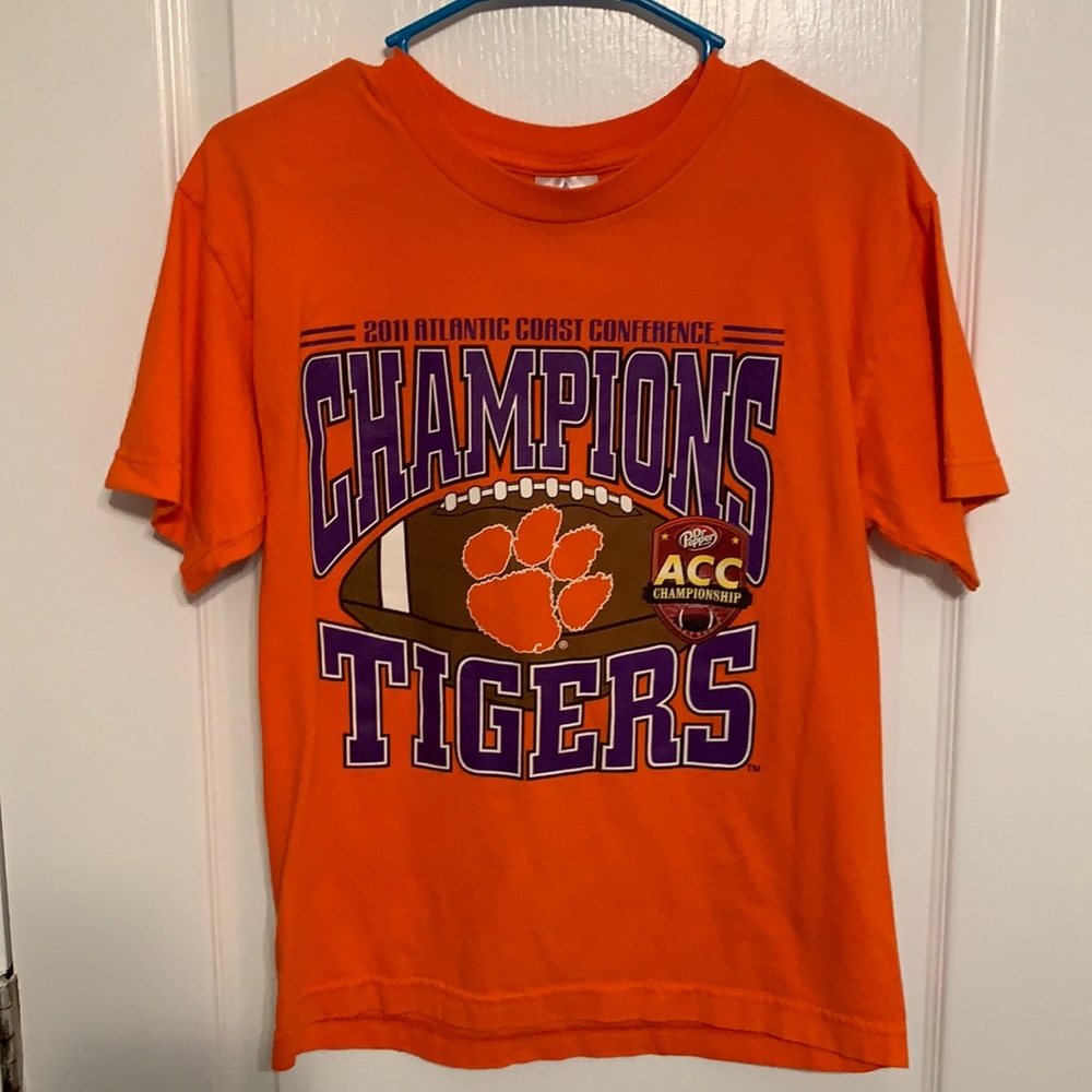 Youth 2011 Clemson ACC Champ T-shirt Size L(14-16)